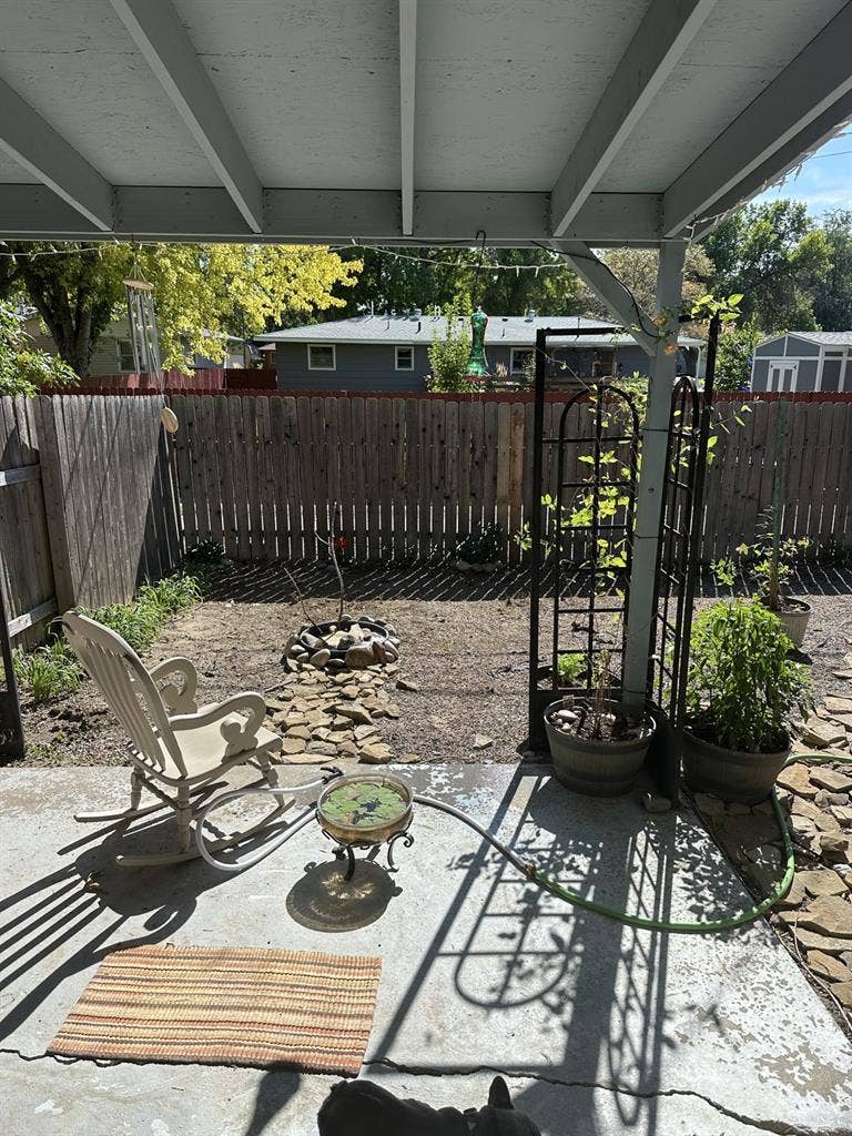 UNFURNISHED Room + half utility