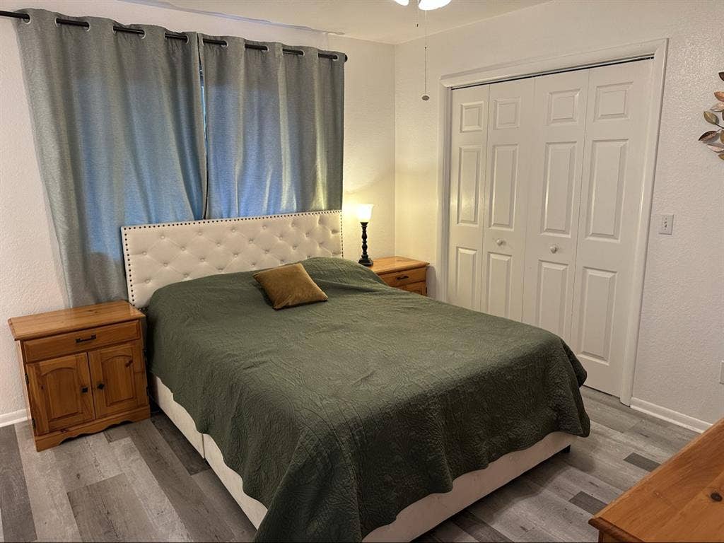 Room & private half bath for rent