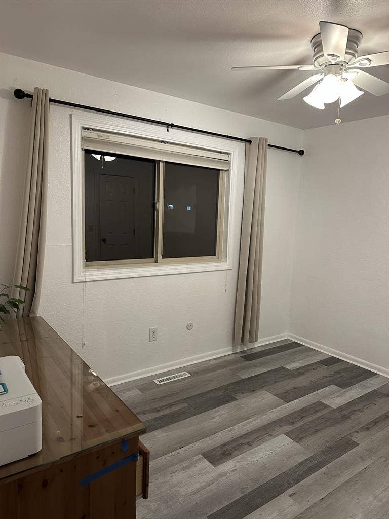 UNFURNISHED Room + half utility