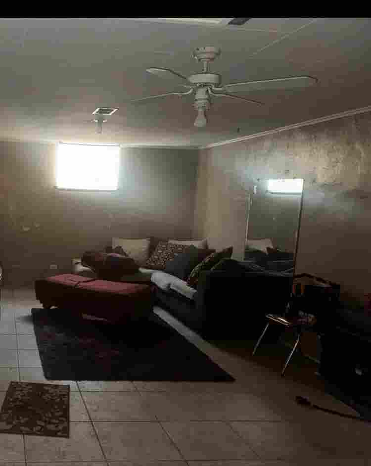 Room 
for rent basement level