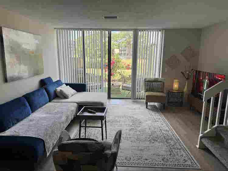 Beautiful room in townhouse.