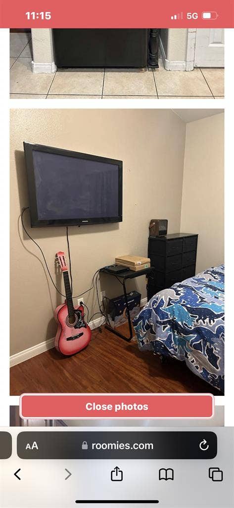 Fully furnished one bedroom
