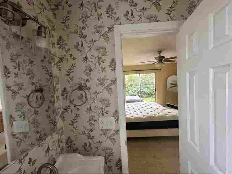 Master bedroom private bathroom spa