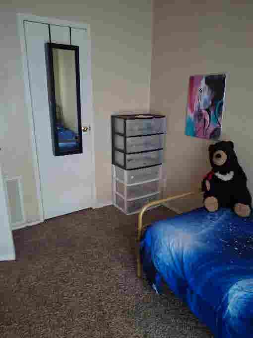 Room with personal bathroom