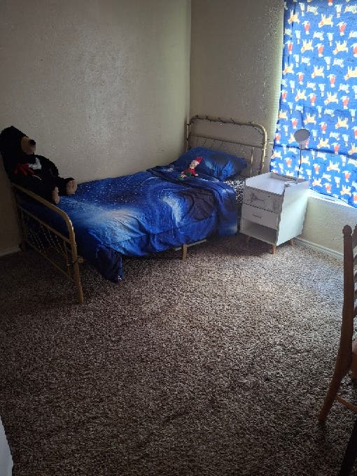 Room with personal bathroom