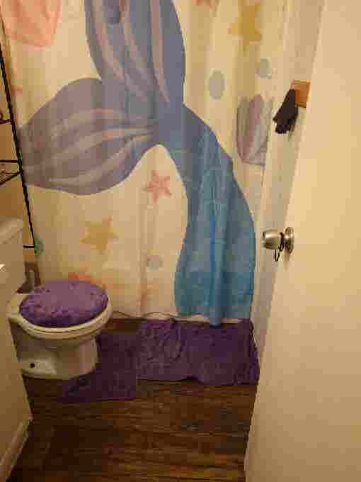 Room with personal bathroom