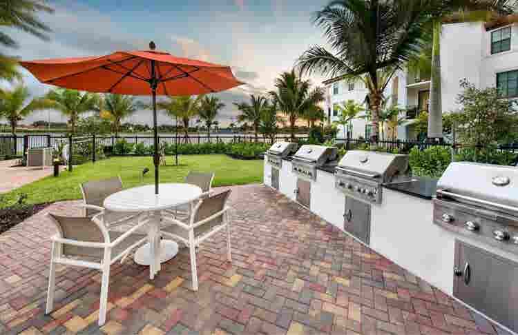 Luxury room with lots of amenities