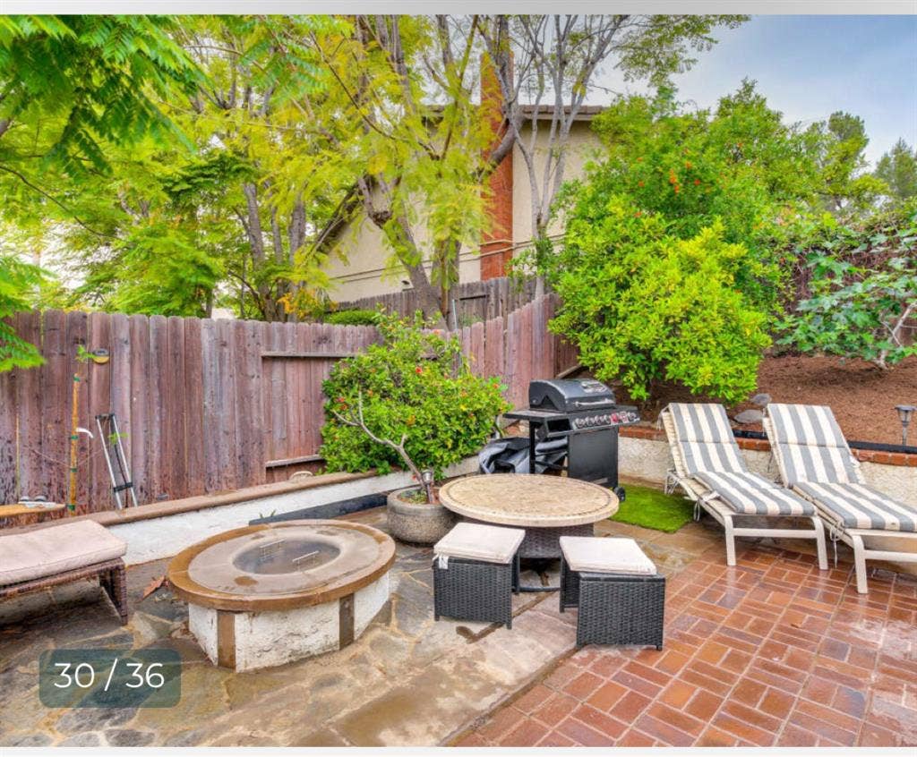 Newly furnish room in a pool house