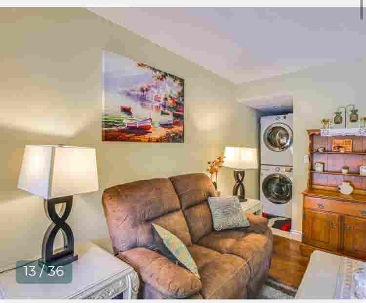 Newly furnish room in a pool house