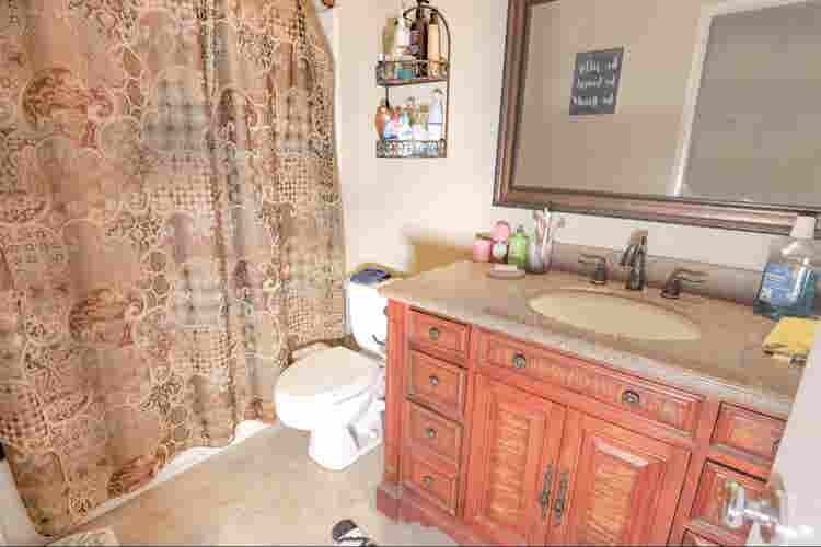 Newly furnish room in a pool house