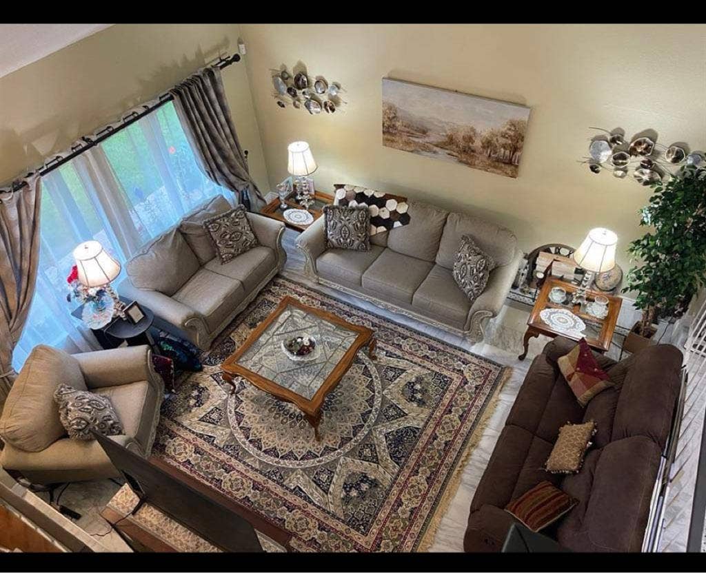 Newly furnish room in a pool house