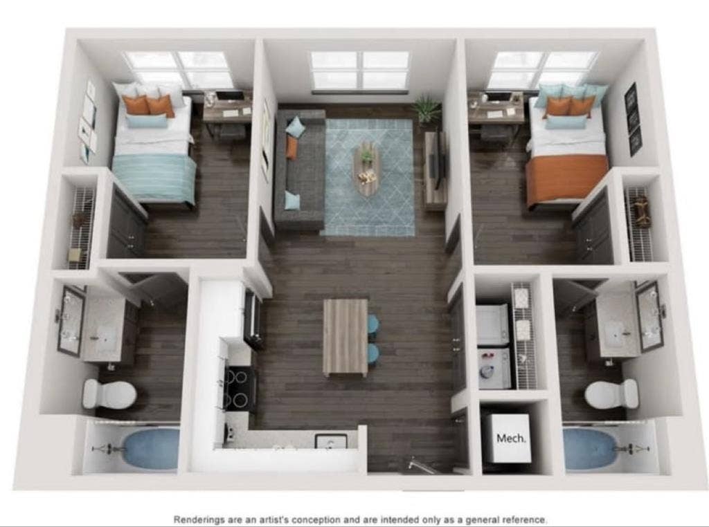 Sublease available at Theory