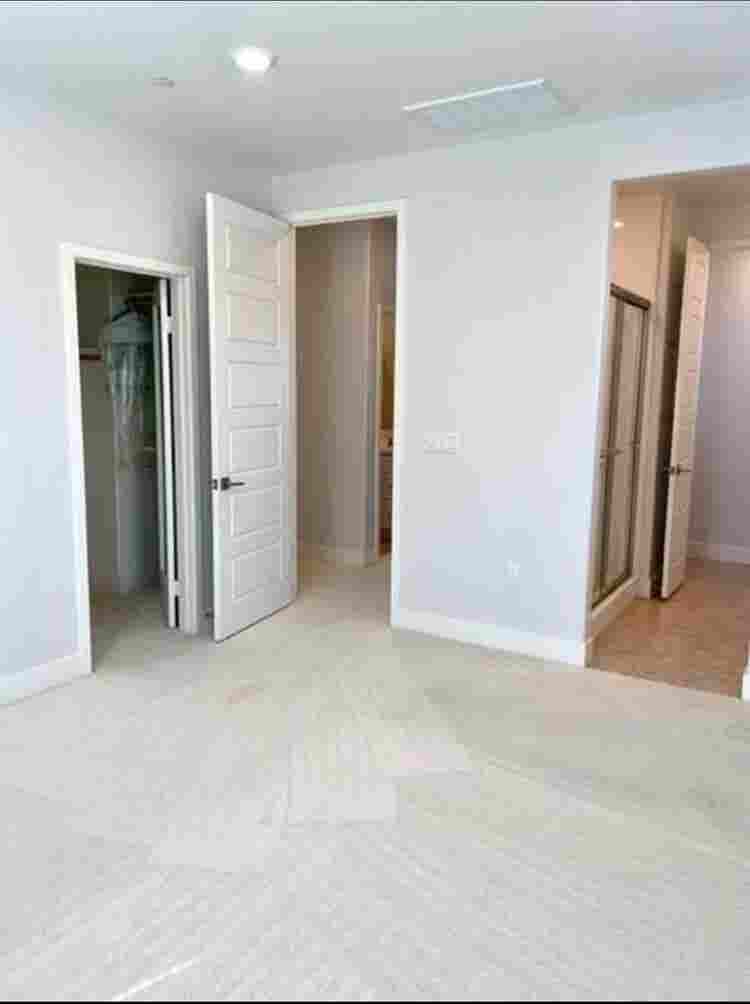 Room with own bathroom and shower