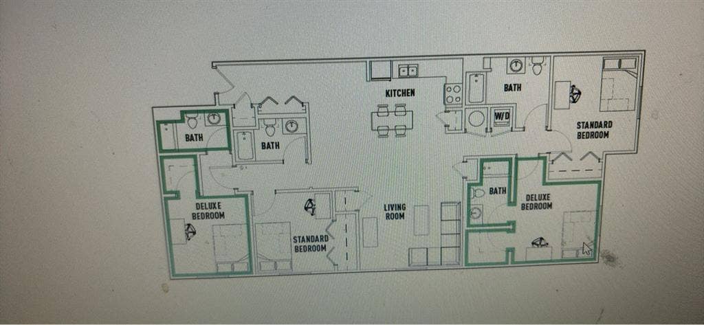 Deluxe suite for sublease
