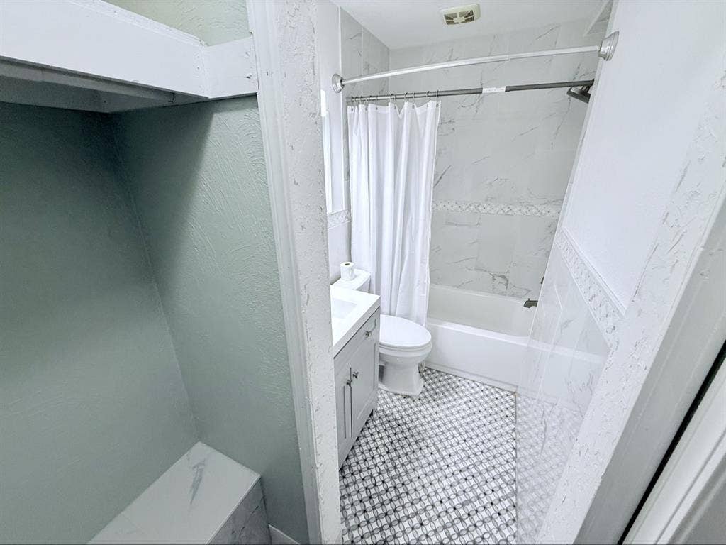 Nice closed off bedroom
