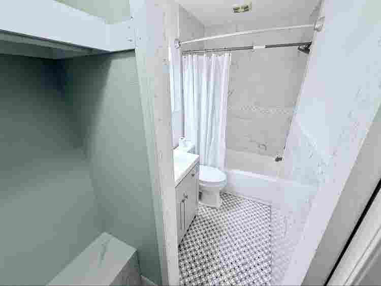 Nice closed off bedroom