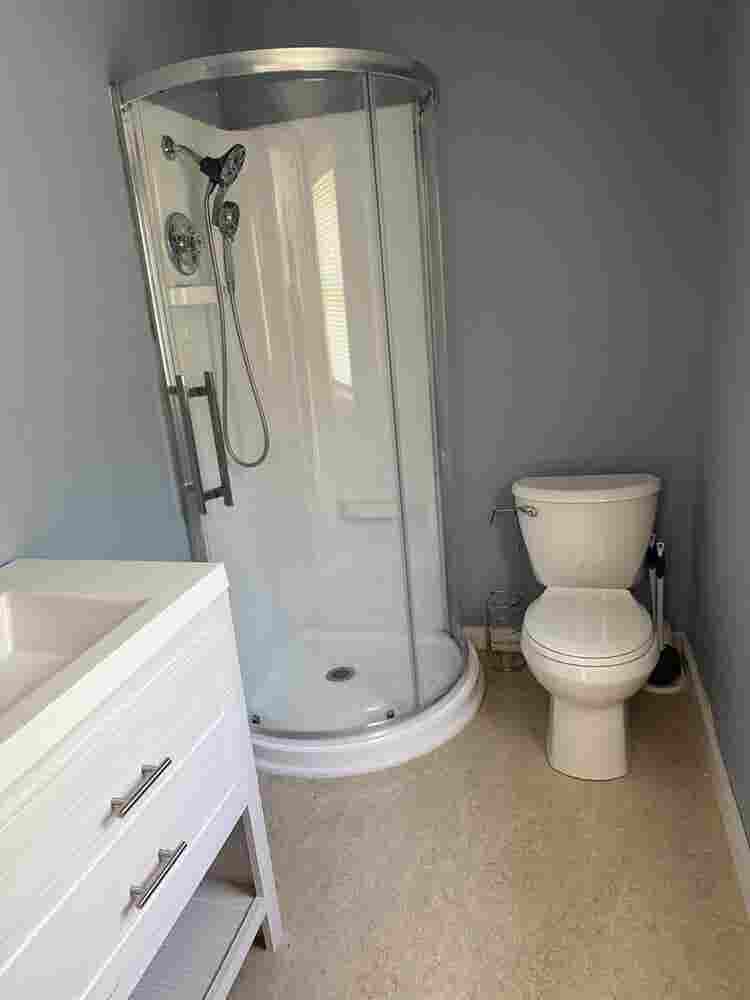 Bright, unfurnished, 1 Brm Apt
