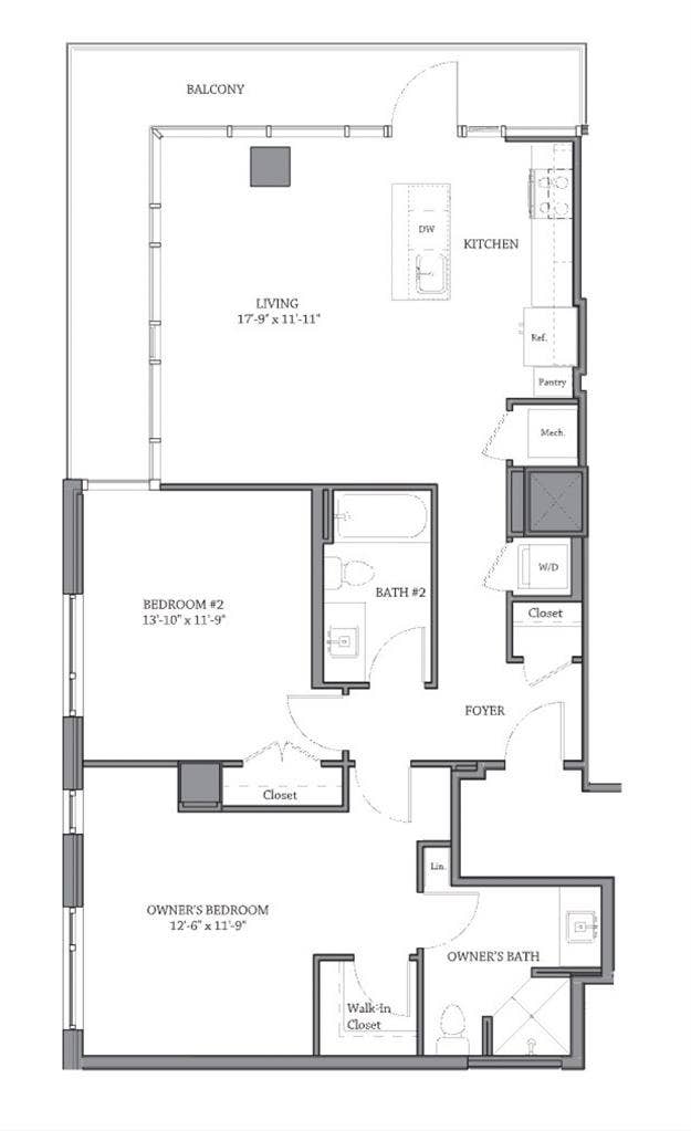 Find roomate for one bedroomm