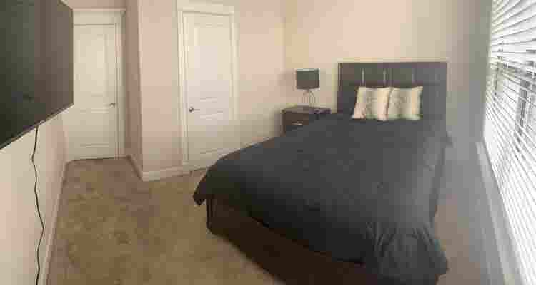 Bedroom with private bathroom