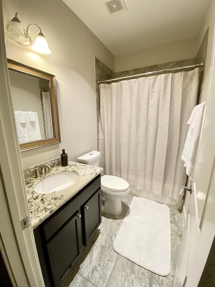 Bedroom with private bathroom