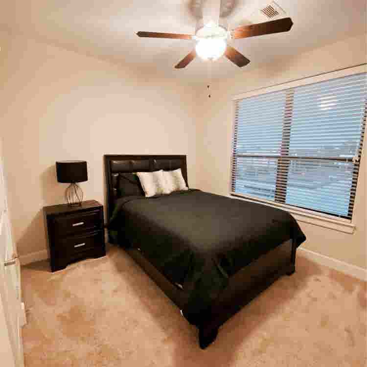 Bedroom with private bathroom