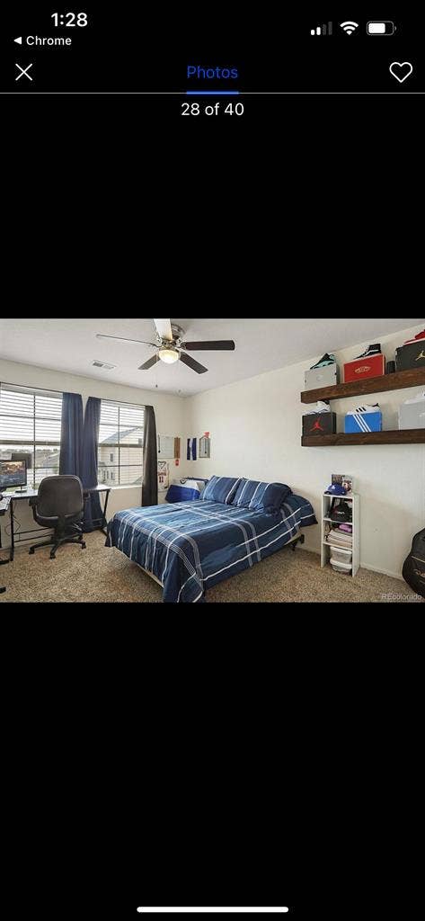 Room for rent  in fountain co