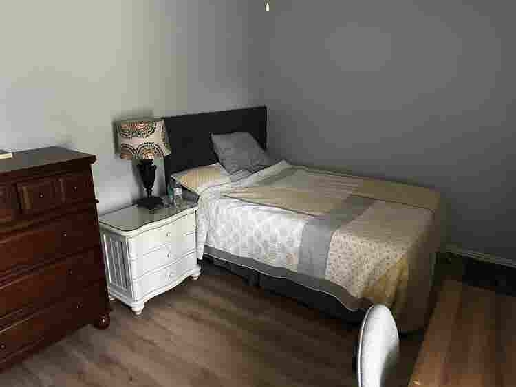 bedrooms in quiet house
