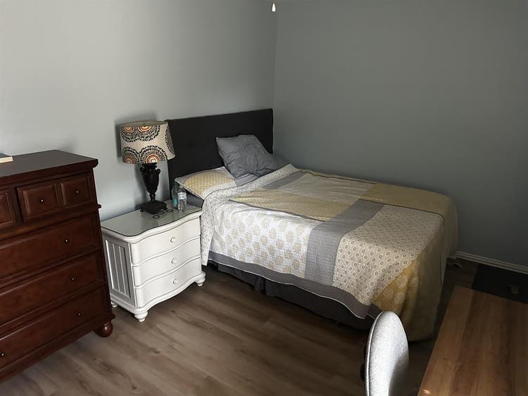 bedrooms in quiet house