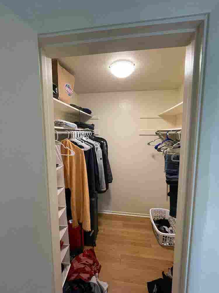 Spacious  bath available