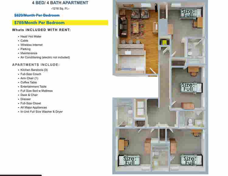 Private Room & Bath available
