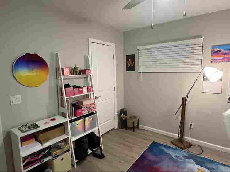 Two rooms off of Indian school