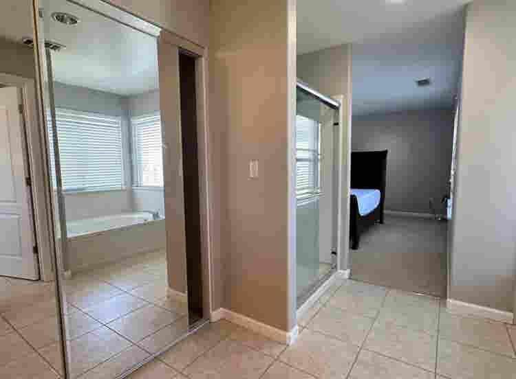Primary bedroom suite