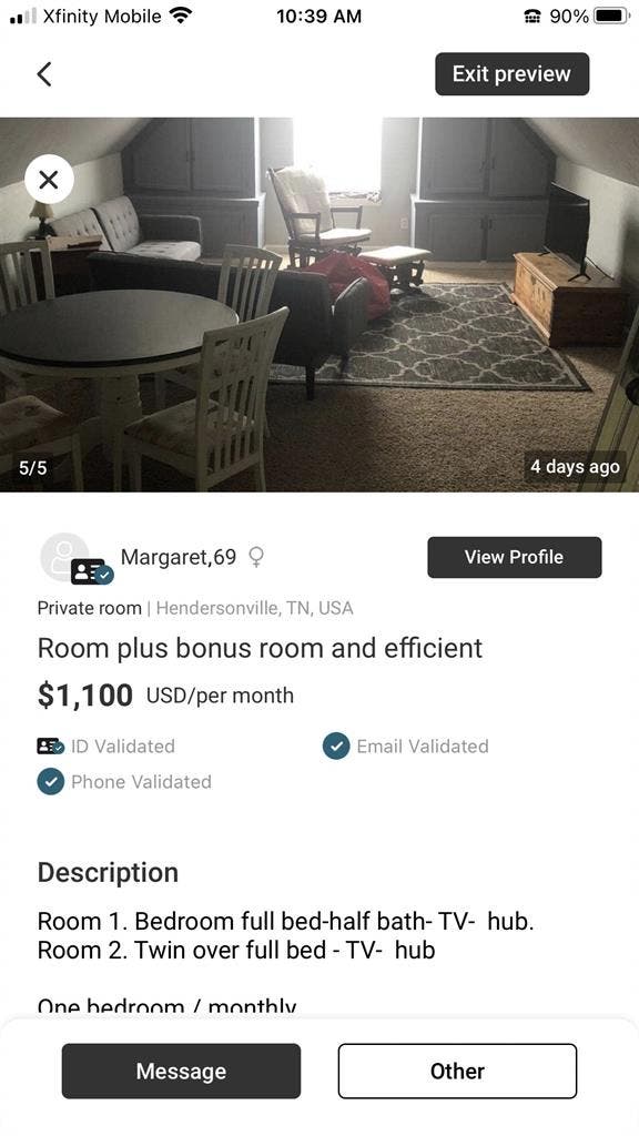 Full upstairs