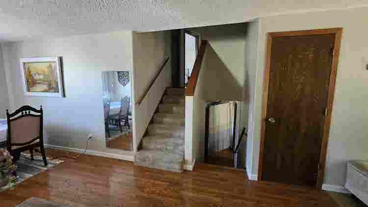 Master Bedroom in home on 1 acre