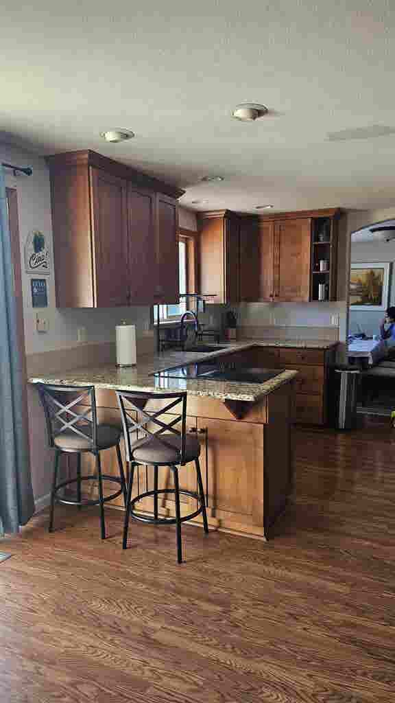 Master Bedroom in home on 1 acre
