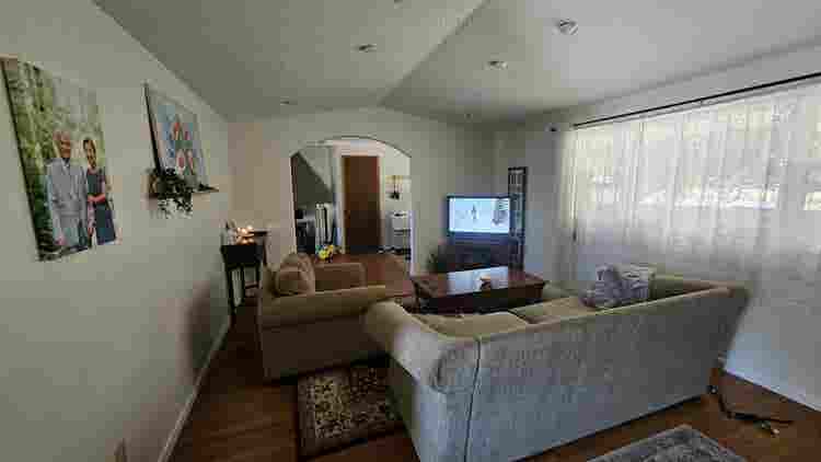 Master Bedroom in home on 1 acre
