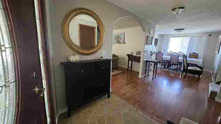 Master Bedroom in home on 1 acre