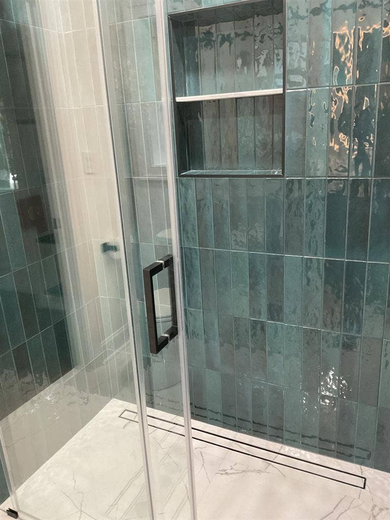 Newly remodeled room and bathroom