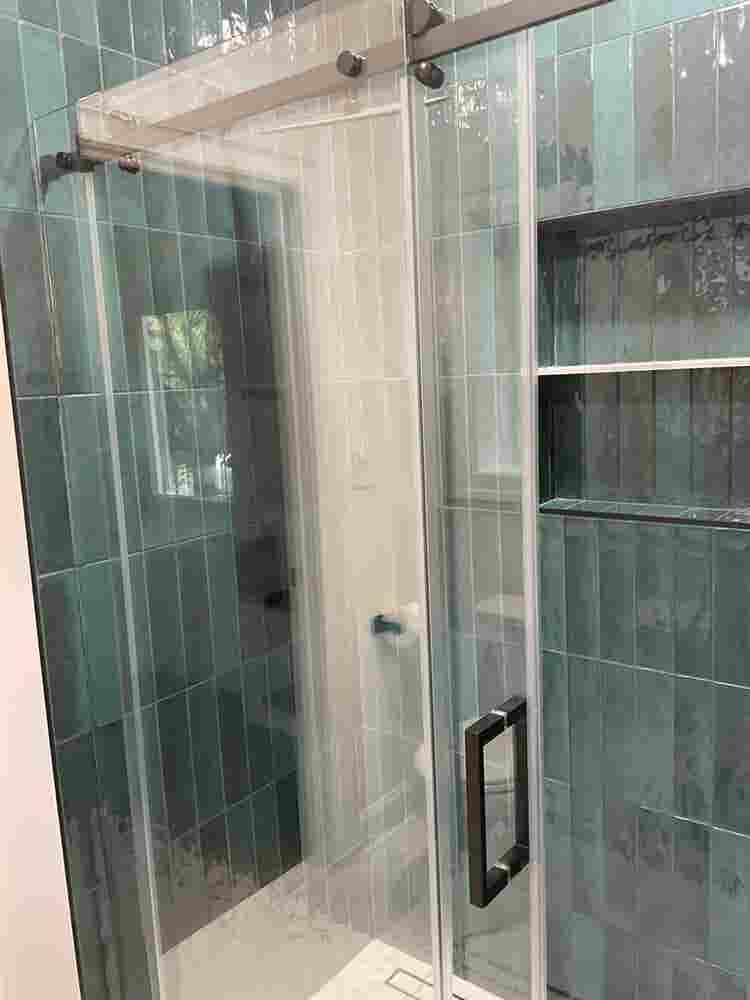 Newly remodeled room and bathroom