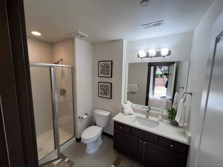 Bright well lit and cozy rooms