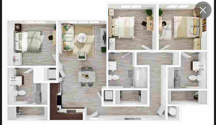 Subleasing apartment