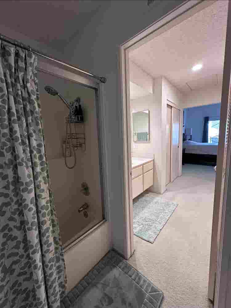 Upstairs master bedroom available. 
