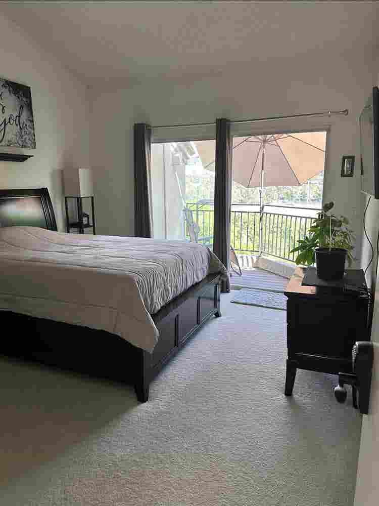 Upstairs master bedroom available. 