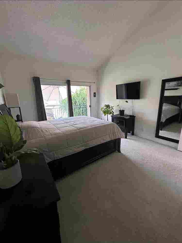 Upstairs master bedroom available. 