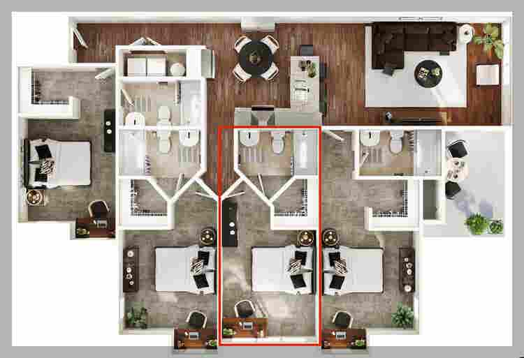 BEST student living apartment