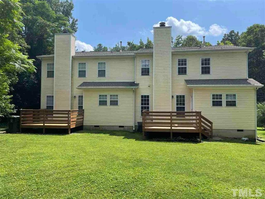 3 BR in Raleigh