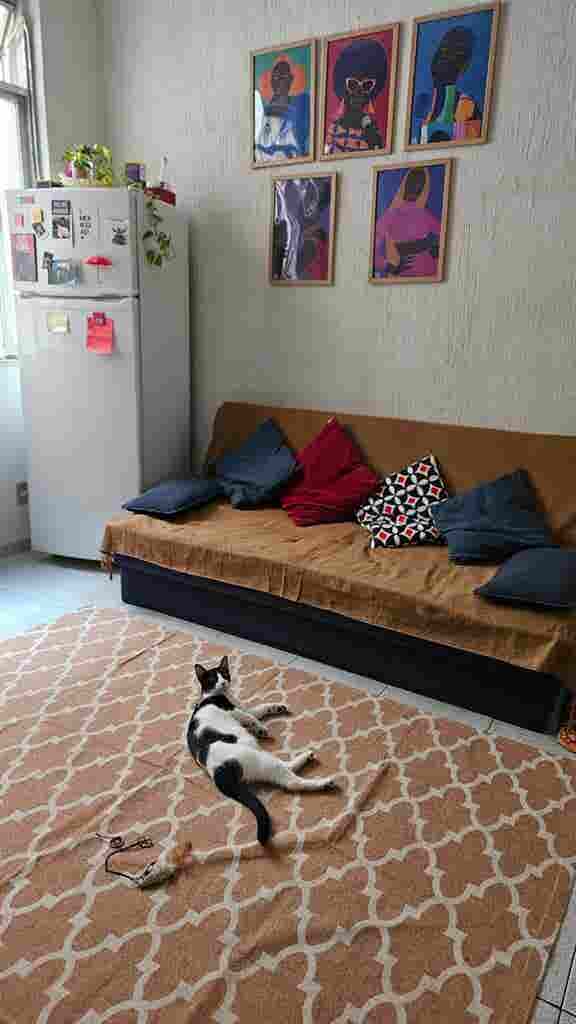 Quarto aconchegante no centro