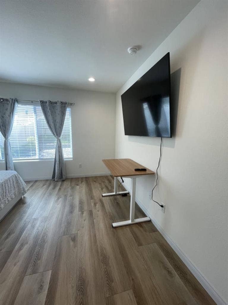 Master bedroom with own bathroom