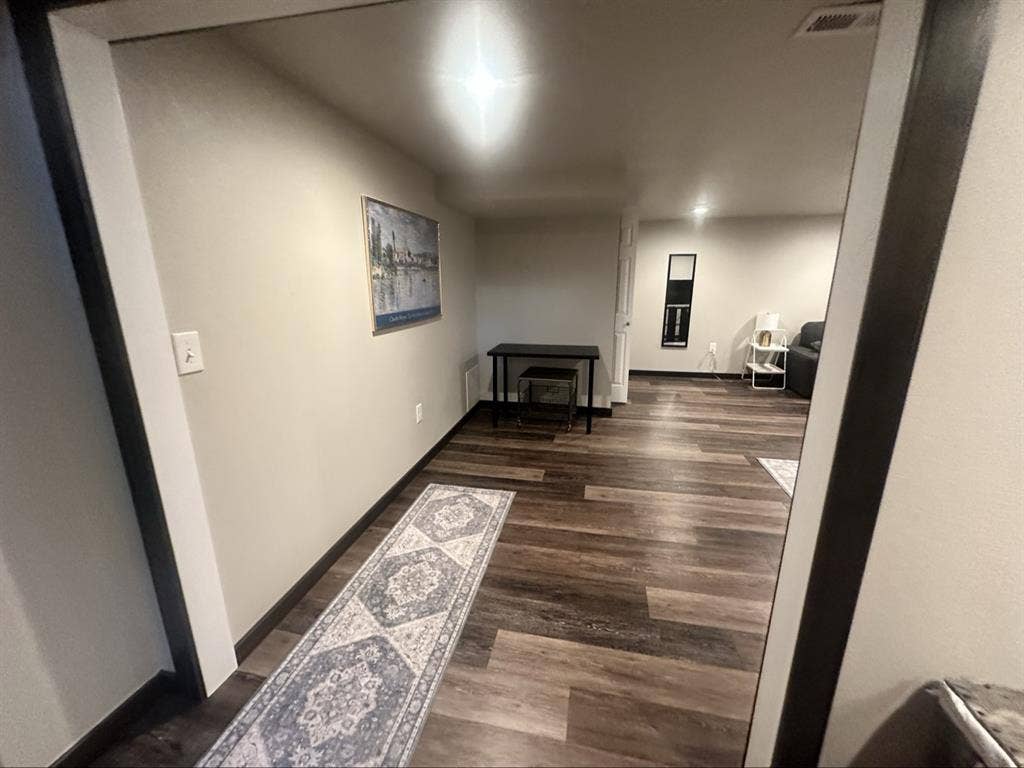 Remodeled basement apartment