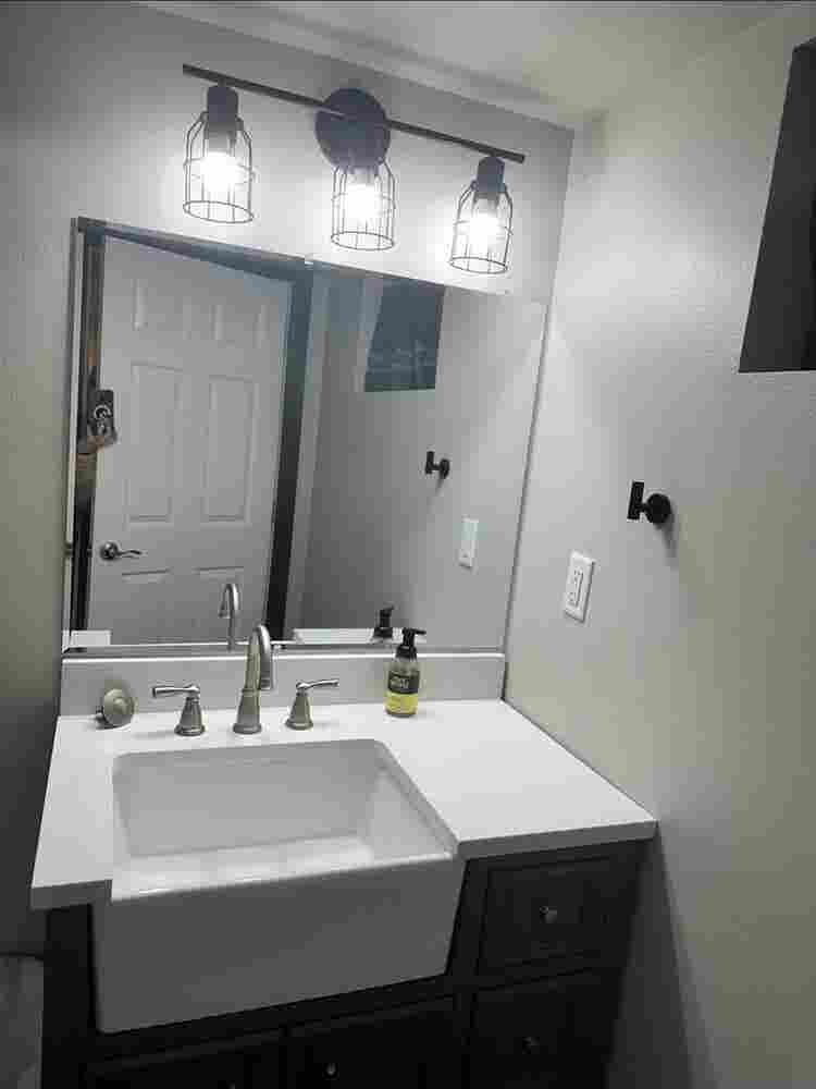 Remodeled basement apartment